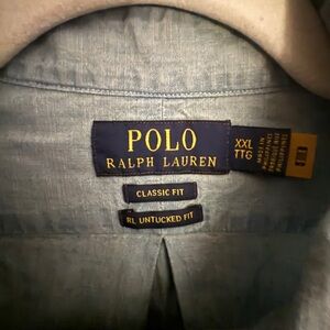 Men’s short sleeve Ralph Lauren button down